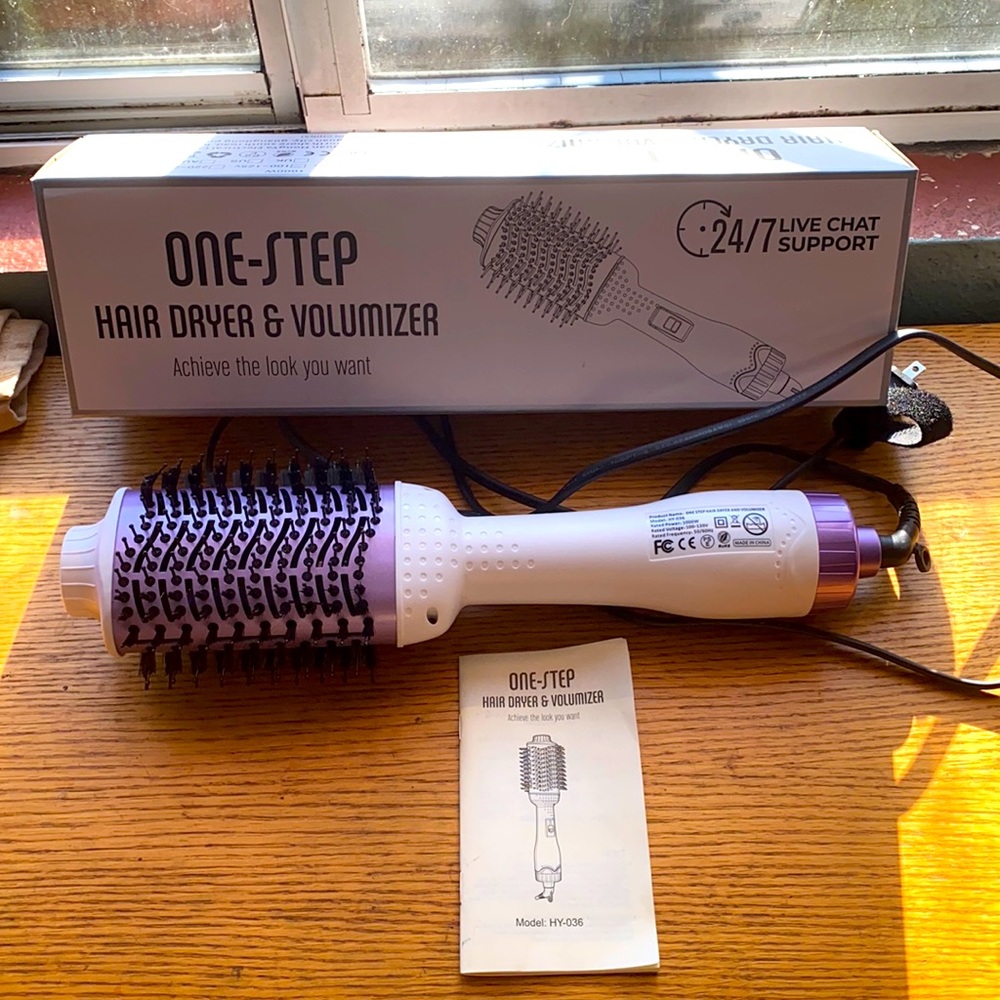 All in one straightener, dryer and curler